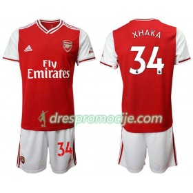 Arsenal Dres Granit Xhaka 34 Dječji Domaći 2019/2020 Kratkih Rukava